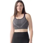 Dámská merino podprsenka SMARTWOOL Women's Intraknit Strappy Bra, Black Heather velikost: M