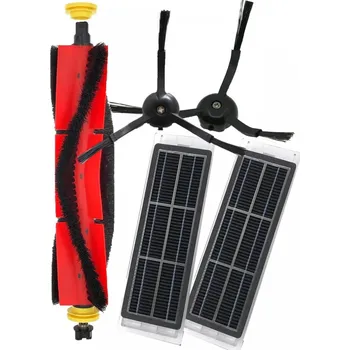 Sada příslušenství pro robotický vysavač Uhlíkové HEPA filtry pro vysavač ROBOROCK T6 sada a kartáče 5ks