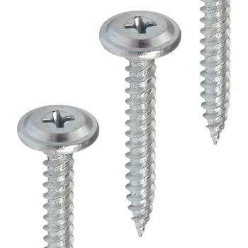 Šroub Šrouby Stalco WPO - 4,2x13 stříbrné 4,2x13 mm, 100 kusů