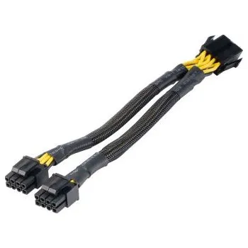 Kabel do PC AKASA - 8-pin na Dual 4+4-pin CPU Power Adapter (AK-CBPW35-20)