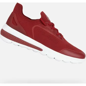 Pánské tenisky Geox Pánské Tmavě červené pánské tenisky Geox Spherica actif Červená 45 (2562954)