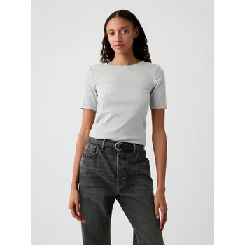 Dámské tričko GAP Dámské Tričko s krátkým rukávem GAP Šedá XXS (2450987)