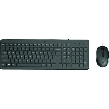 Myš HP- 150 Wired Mouse and Keyboard EN (240J7AA#ABB)