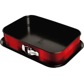 Pánev BERLINGERHAUS Forma s nepřilnavým povrchem 2v1 Burgundy Metallic Line 39x27x7,5cm BH-1545