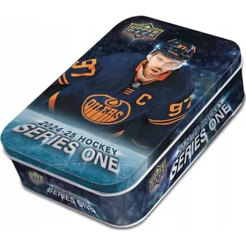 Sběratelská karetní hra NHL karty Upper Deck Series One 2024/25 Tin (plechovka)
