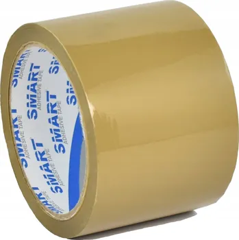 Balicí páska Smart průhledná, hnědá šířka 75 mm délka 54 m 24 ks