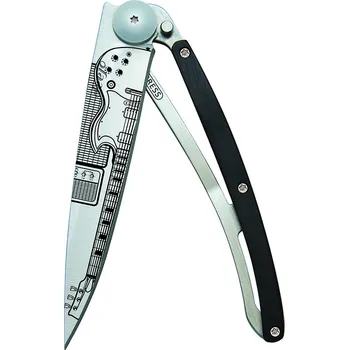 Sport Kapesní nůž Deejo 1CB061 Tattoo 37g ebony wood Rock´n Roll