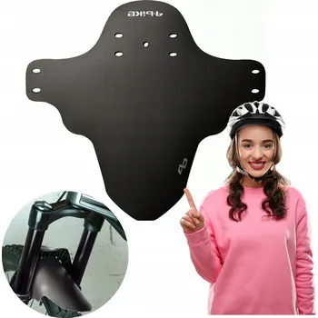 Blatník na kolo BLATNÍK NA KOLO 24-29" MTB PŘEDNÍ ENDURO ČERNÝ MATNÝ NA KOLO R-28