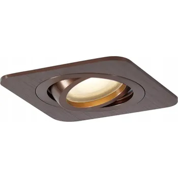 Bodové svítidlo Kulatý zapuštěné bodové svítidlo Tmavě Hnědá GU10 50mm Nastavitelné IP44 -