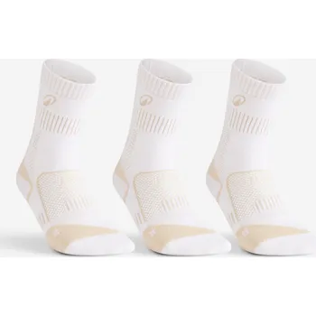 ARTENGO Vysoké tenisové ponožky RS900 bavlněné 3 páry bílé 35/38