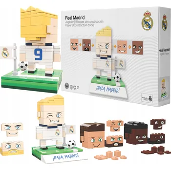 ostatní stavebnice Stavebnice Figurka Závodník Realu Madrid Neko Konstrukční sada 210 dílů