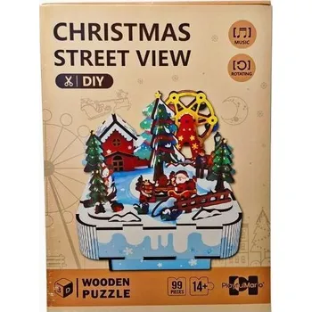 Puzzle Puzzle dřevěné pro děti, 99 dílků