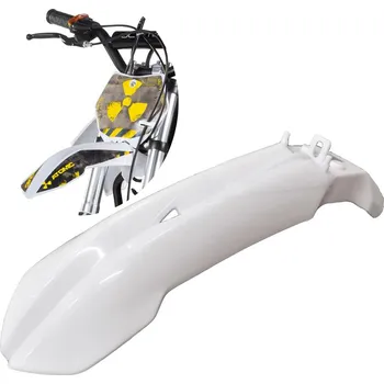 Přední blatník minicross UNI bílá