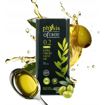 Rostlinný olej Extra panenský olivový olej Physis of Crete 3L 0,2%
