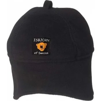 Čepice ISBJORN WINDBLOC POLARTEC DĚTSKÁ ČEPICE, Černá 44/46