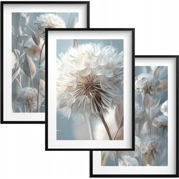 Obraz Obrazy Plakáty v rámečcích na zeď do obývacího pokoje ložnice Dmychadla Triptych