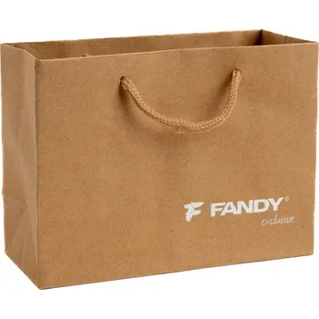 FANDY Taška papírová Craft malá horizont 1 Eco logo