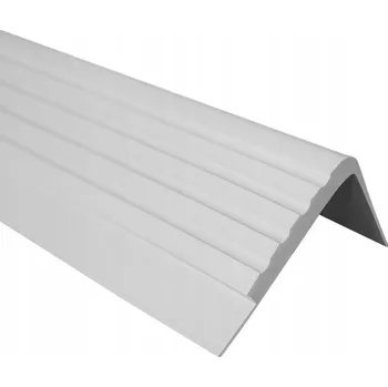 Stavební profil Protiskluzový schodový profil RF 1,5m šedý