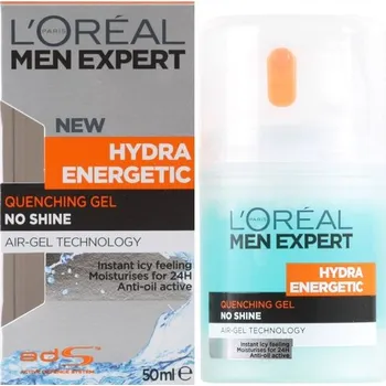 Tělové mléko L´Oréal MEN EXPERT Hydra Energetic Quenching Gel - Hydratující gel 50 ml