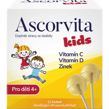 NP Pharma Ascorvita Kids lízátka 12 ks