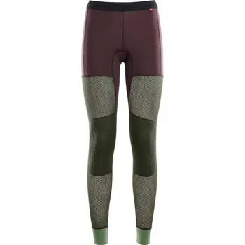 Dámské termo spodky ACLIMA WOOLNET HIKING DÁMSKÉ SPODKY, Zelená, Hnědá L