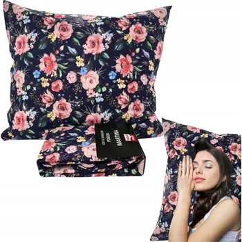 Povlečení Povlečení Bavlněné 180x200 Sada 3 Dílná 100% Přírodní Měkké KVĚTY