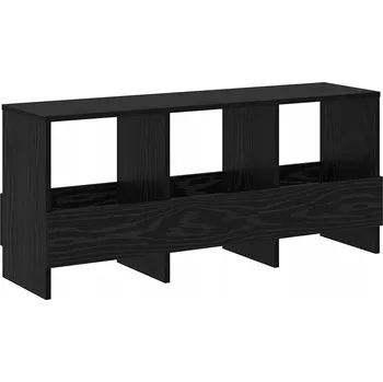 Knihovna Regál na časopisy Černý dub 102 x 30 x 45 cm