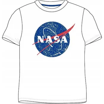 Chlapecké tričko EplusM dětské tričko bílé bavlna velikost 158