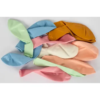 FANDY Balonky Joy 02 pastelové mix 12 ks