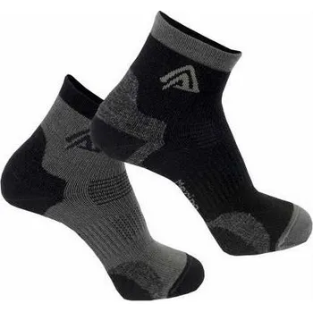 Pánská móda ACLIMA RUNNING PONOŽKY 2-BALENÍ, Černá, Šedá 44-48