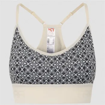 Podprsenka KARI TRAA VAR PODPRSENKA, Bílá, Černá XL