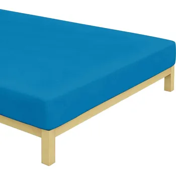 Prostěradlo Froté prostěradlo Královsky Modré Rozměr: 90x200 cm