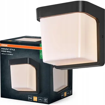 Venkovní osvětlení Venkovní nástěnné LED svítidlo 11W 550lm 3000K šedé IP65 Endura