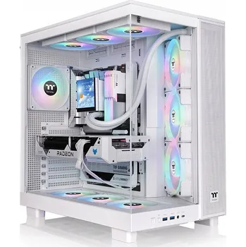 PC skříň Počítačová Skříň Thermaltake View 380 XL TG ARGB Midi Tower bílý