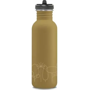 Termoska LAKEN FLOW NEREZOVÁ LÁHEV 750ml, Zelená, Žlutá