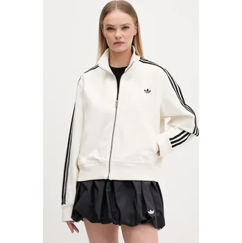 Dámská mikina Bavlněná mikina adidas Originals Firebird, XS, béžová, 01X