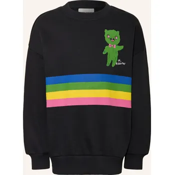 Dámská mikina Mini Rodini Dětská Mikina, černá / zelená / modrá, 104