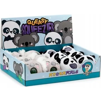 plyšák Plyšová hračka na mačkání Puckator TY751 Panda a Koala