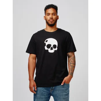Never Enough Triko Big White Skull Velikost: XL