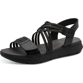 Dámské sandále JANA, 8-28766-42 001 - dámské černé sandály 36