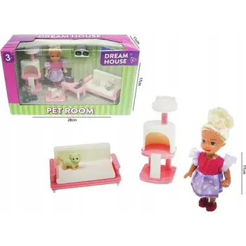 Panenka Panenka 11 cm zvířátka HLR35 44171, HIPO, 240430.