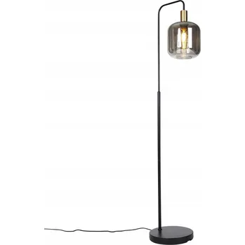 Stojací lampa Stojací lampa QAZQA Zuzanna E27 7 W šedá