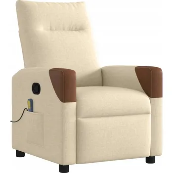 Křeslo Rozkládací křeslo VidaXL béžové