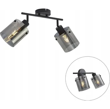 IP kamera Stropní reflektor kulatý QAZQA černý