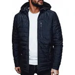 DStreet Pánská prošívaná bunda s kapucí TX4999 velikost M
