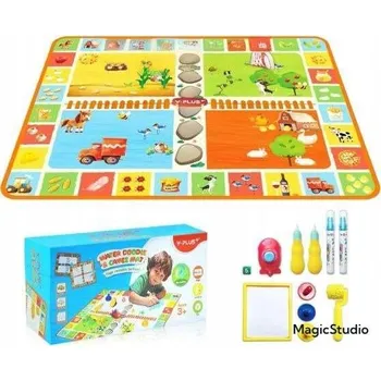 omalovánky Vodní podložka na kreslení malování vodou se zvířátky 100x80cm