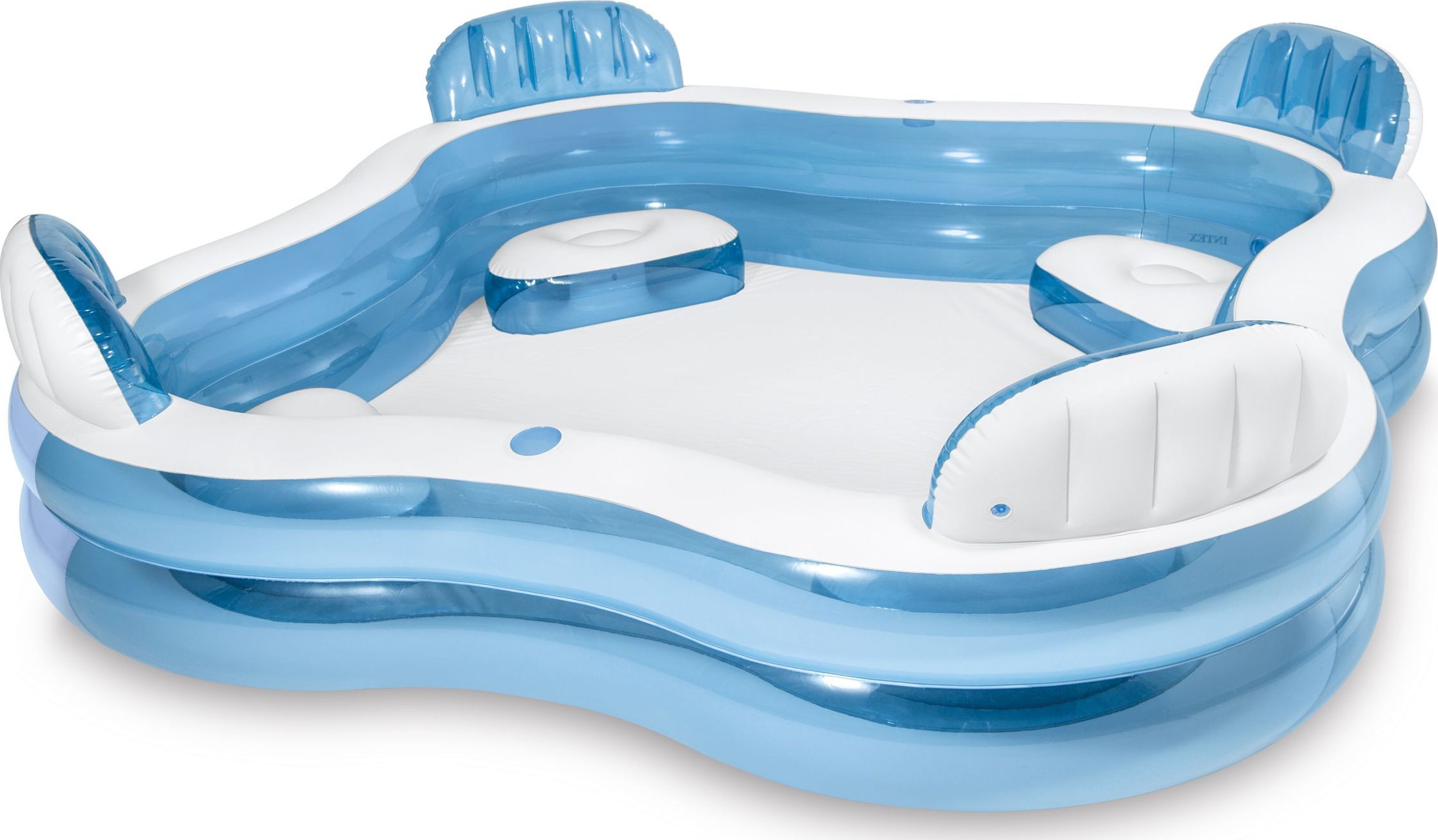 INTEX 56475NP Bazén s opěradly 229 x 229 x 66 cm - expresní doprava