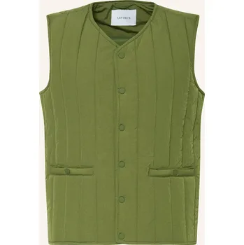 Les Deux Pánská Prošívaná Vesta Martin, tmavě zelená, 50