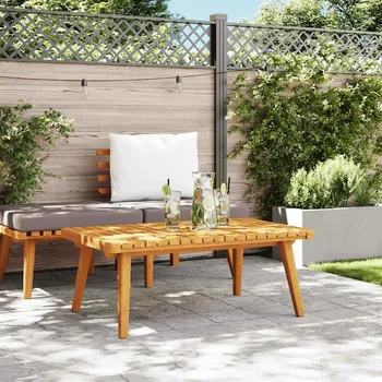 Zahradní stůl vidaXL Zahradní konferenční stolek 90 x 55 x 35 cm masivní akácie [46675]