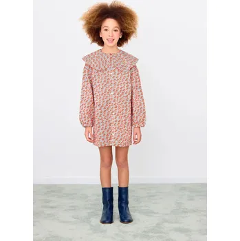 Dámské šaty Dětské bavlněné šaty Tinycottons CHERRIES WOVEN DRESS AW25.474 růžová 38X, vel. 104